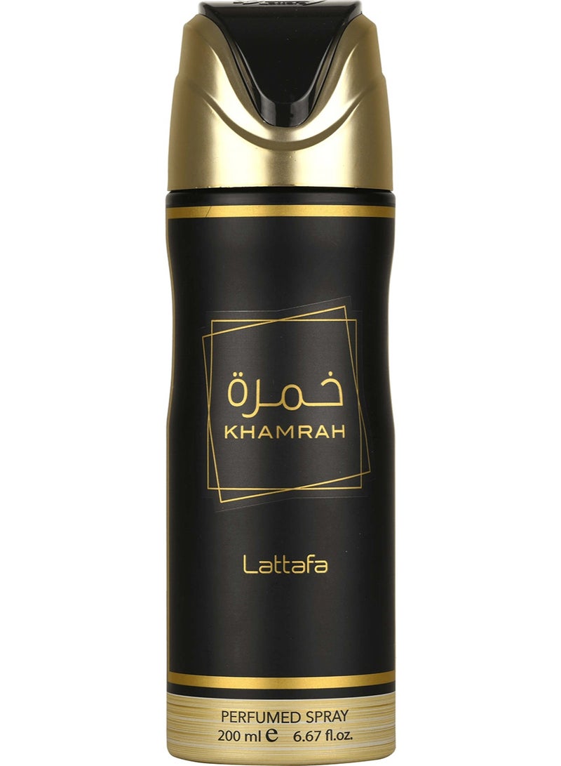 بخاخ مزيل العرق المعطر لطافة خامرا 200 مل